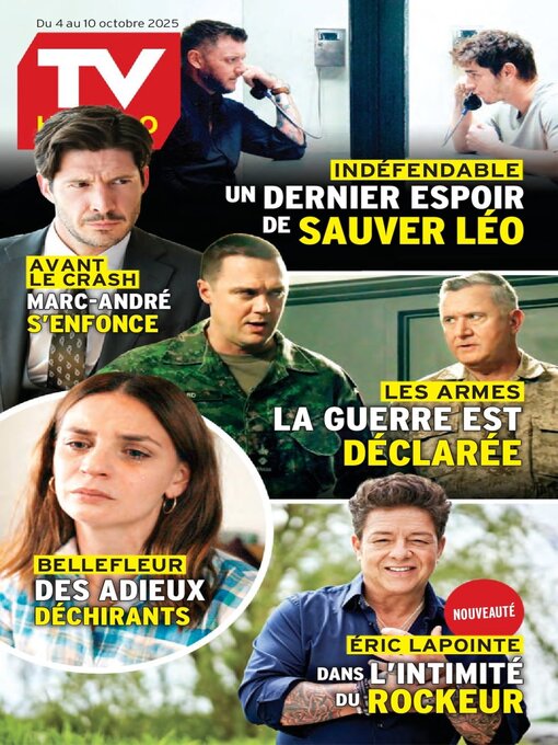 Title details for TV Hebdo by TVA Publications Inc. - Available